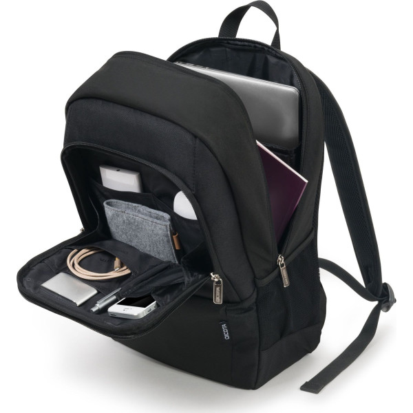 Plecak do laptopa DICOTA 15-17,3" Eco Base, czarny D30913-RPET