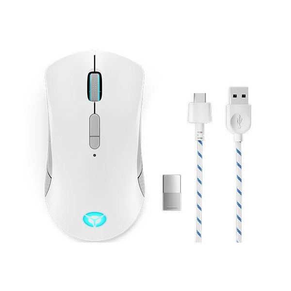 Mysz Lenovo Legion M600 (biało-szara)
