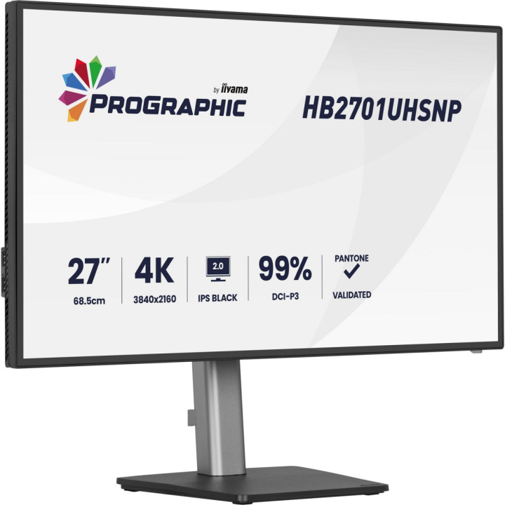 iiyama ProGraphic HB2701UHSNP-B1 - IPS | 4K | USB-C PW96W | 27''