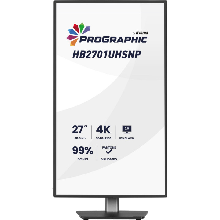 iiyama ProGraphic HB2701UHSNP-B1 - IPS | 4K | USB-C PW96W | 27''