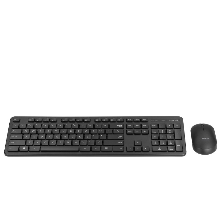 Zestaw klawiatura + mysz Asus CW100 Wireless Keyboard and Mouse Set Black