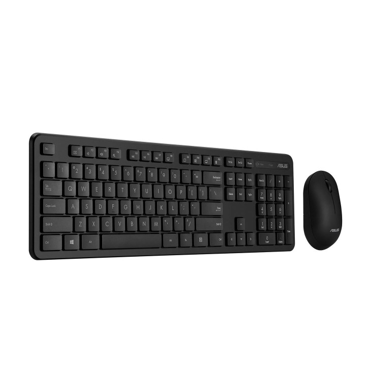 Zestaw klawiatura + mysz Asus CW100 Wireless Keyboard and Mouse Set Black
