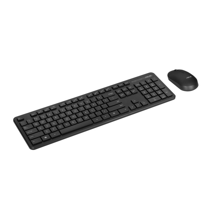 Zestaw klawiatura + mysz Asus CW100 Wireless Keyboard and Mouse Set Black