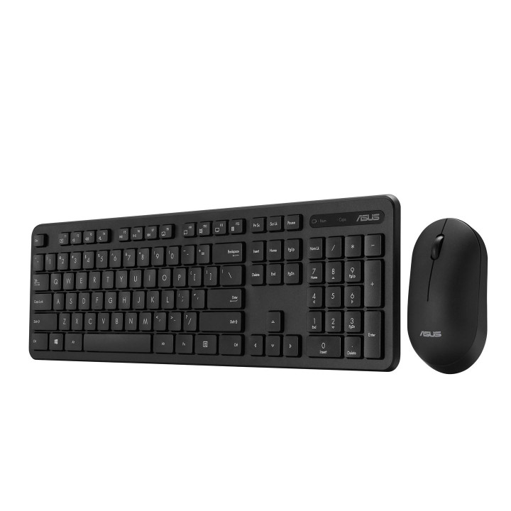 Zestaw klawiatura + mysz Asus CW100 Wireless Keyboard and Mouse Set Black