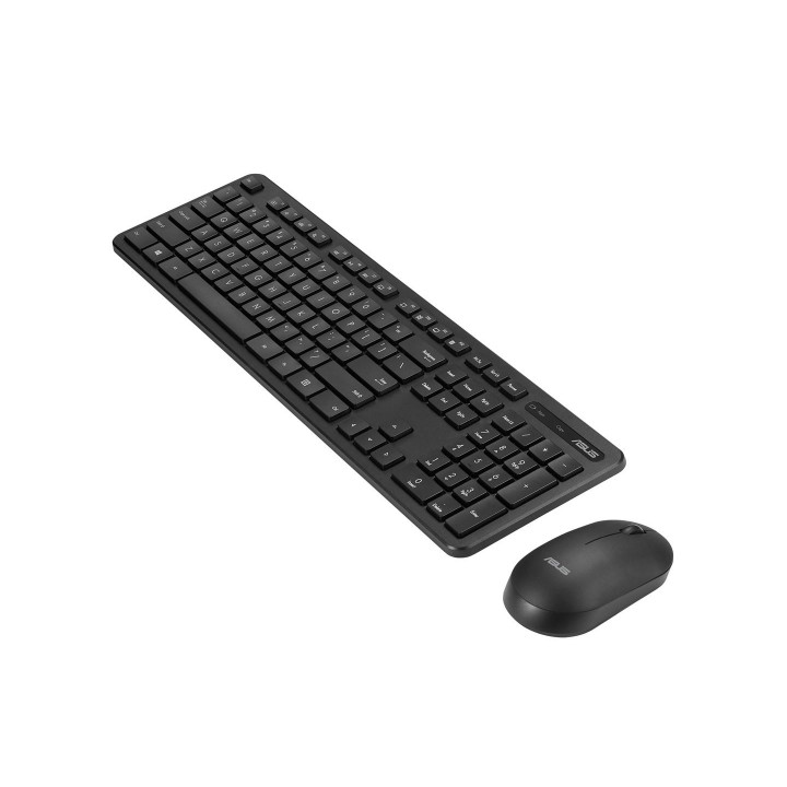 Zestaw klawiatura + mysz Asus CW100 Wireless Keyboard and Mouse Set Black