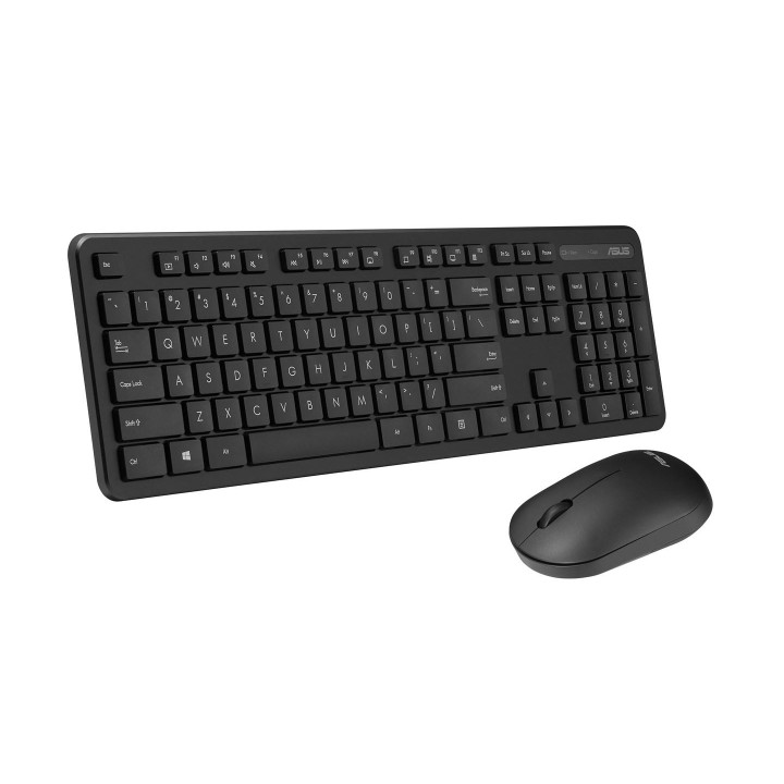 Zestaw klawiatura + mysz Asus CW100 Wireless Keyboard and Mouse Set Black