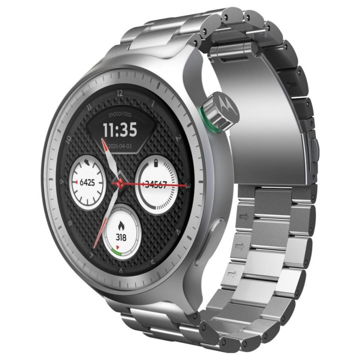 Motorola Moto Watch Special Edition Stainless Steel (Silver)