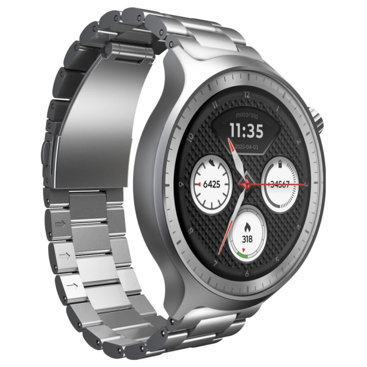 Motorola Moto Watch Special Edition Stainless Steel (Silver)