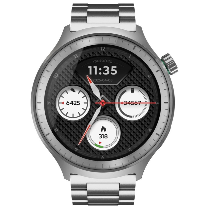 Motorola Moto Watch Special Edition Stainless Steel (Silver)