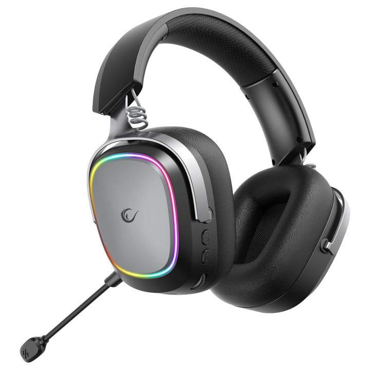 Słuchawki - Rampage RETSU BT 2.4G RGB czarne