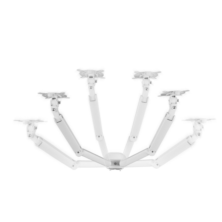 One For All DM4220 Uniwersalny uchwyt do monitora ARM, SMART, DUAL, biały, 2x 13''-35'' 10kg