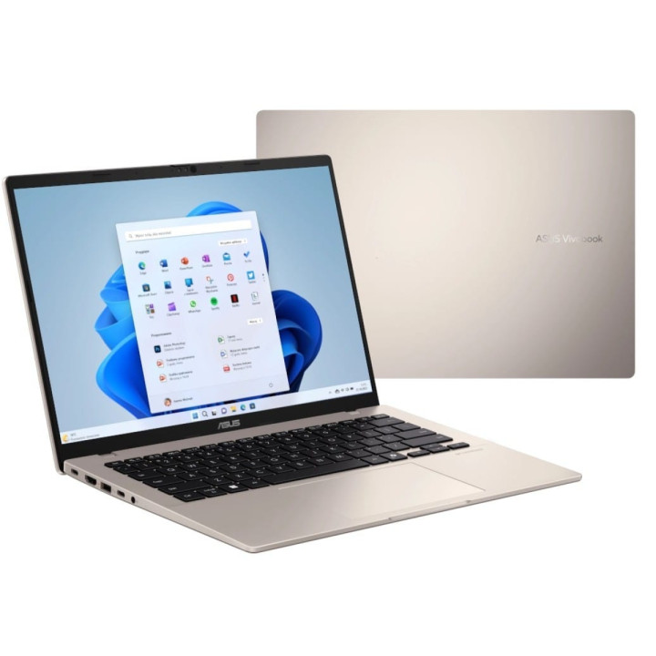 Laptop ASUS Vivobook 14 M1407GA-LY011W - Ryzen AI 7 445 | 14'' | 16GB | 512GB | W11H | Złoty
