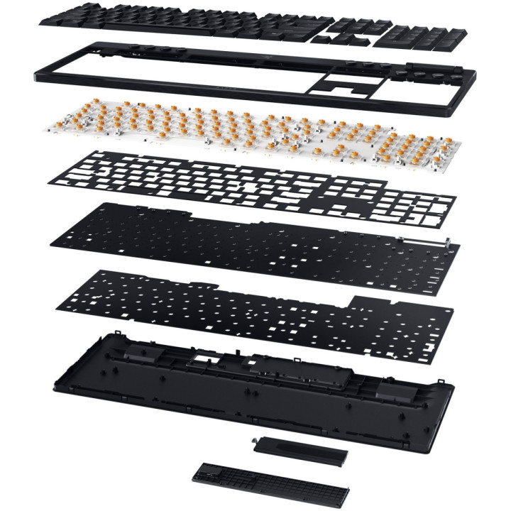 Razer BlackWidow V4 HyperSpeed Low-Profile Orange Switch US