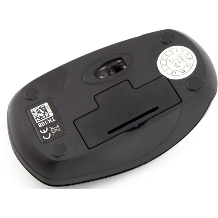 Zestaw klawiatura + mysz TITANUM MEMPHIS TK108 (USB; (US); kolor czarny; optyczna; 1000 DPI)