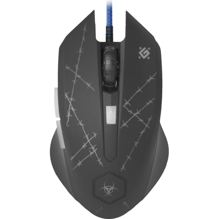 DEFENDER MYSZ PRZEWODOWA FORCED GM-020L 800/1800/2400/3200 DPI 6P + PODKŁADKA + GRA 52020