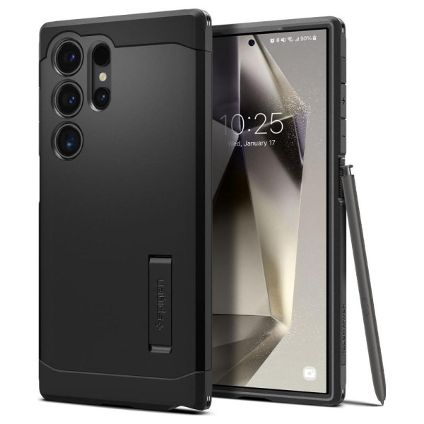 Spigen Tough Armor do Samsung Galaxy S24 Ultra czarny