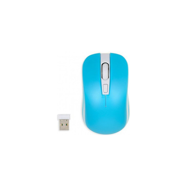 Mysz IBOX LORIINI IMOF008WBL (optyczna; 1600 DPI; kolor niebieski