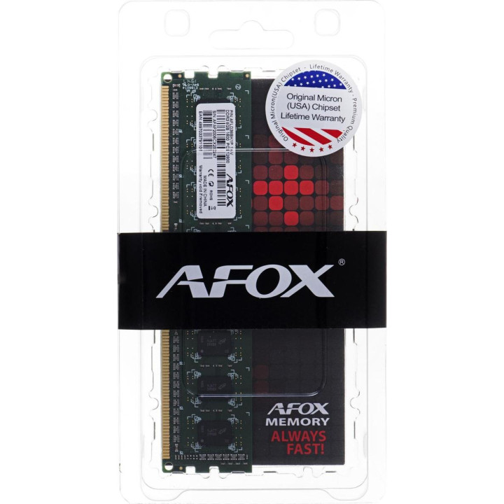 AFOX DDR3 8G 1600MHZ LV 1 35V AFLD38BK1L