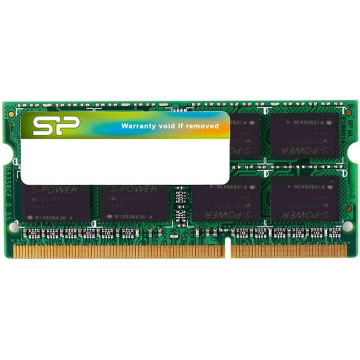 Pamięć RAM Silicon Power SODIMM DDR3 4GB (1x4GB) 1600MHz CL11 1.35V Low Voltage
