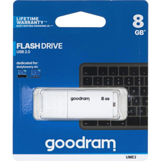 Pendrive GoodRam UME2 UME2-0080W0R11 (8GB; USB 2.0; kolor biały)