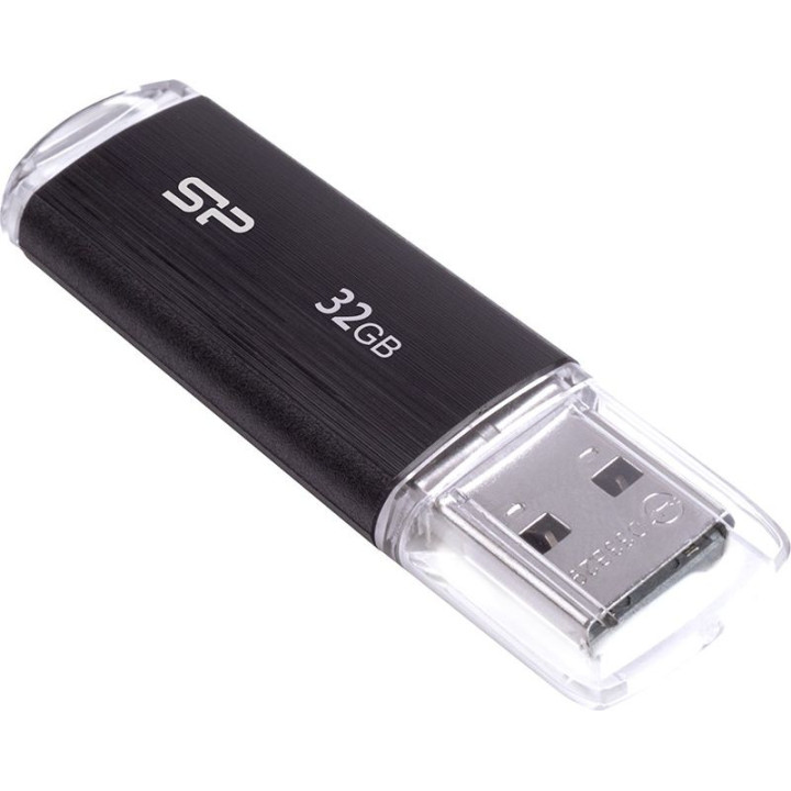 Pendrive Silicon Power Ultima U02 32GB USB 2.0 kolor czarny (SP032GBUF2U02V1K)