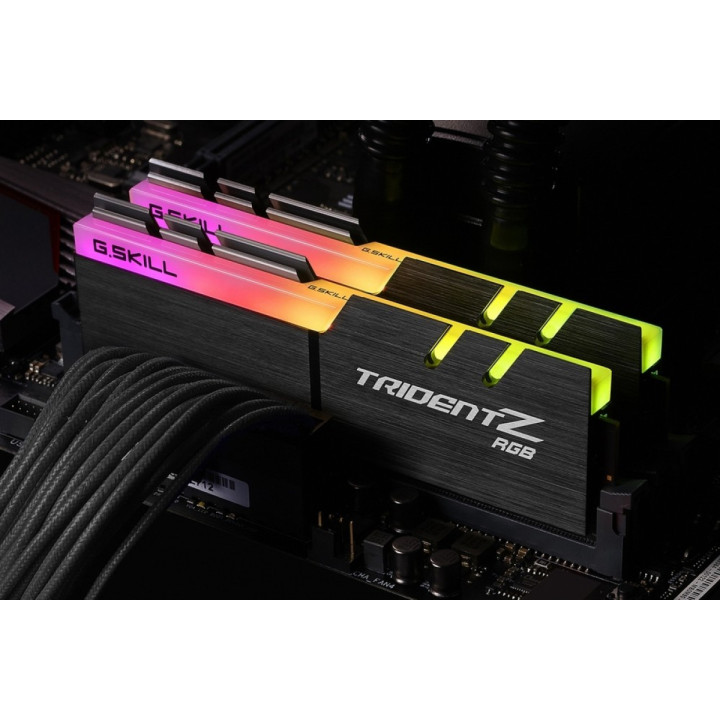 Pamięć - G.SKILL Trident Z RGB AMD 32GB [2x16GB 3200MHz DDR4 CL16 XMP 2.0 1.35V DIMM]