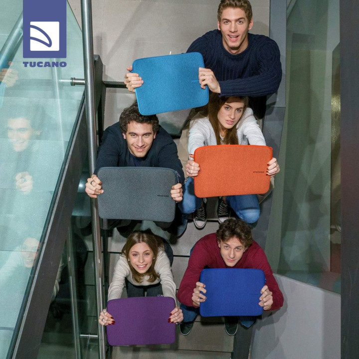 Etui TUCANO Neoprenowa skórka BFM1516-Z na laptopy 15,6" oraz 16'' morski