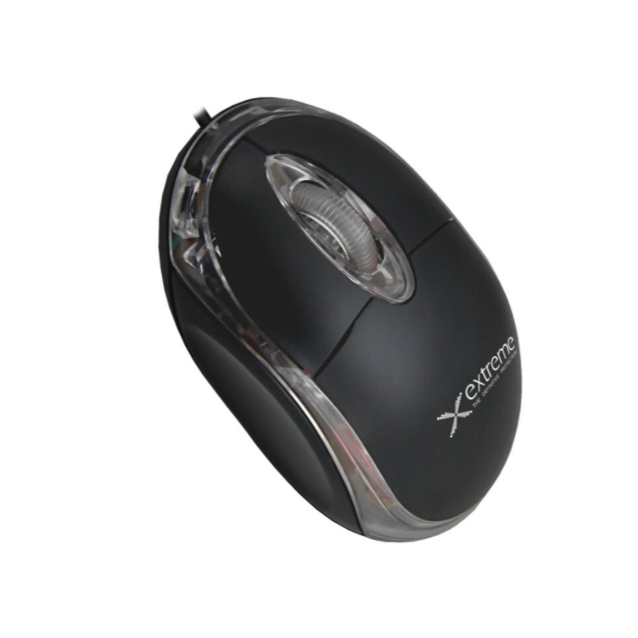 Mysz EXTREME XM102K (optyczna; 1000 DPI; kolor czarny)