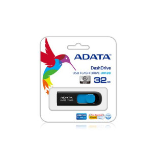 ADATA DashDrive UV128 128GB USB3.0 Black-Blue