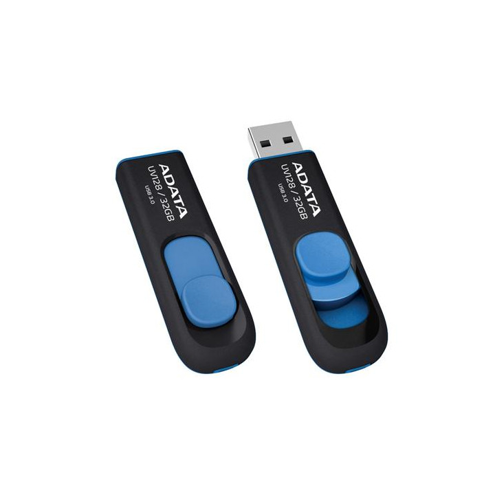 ADATA DashDrive UV128 128GB USB3.0 Black-Blue