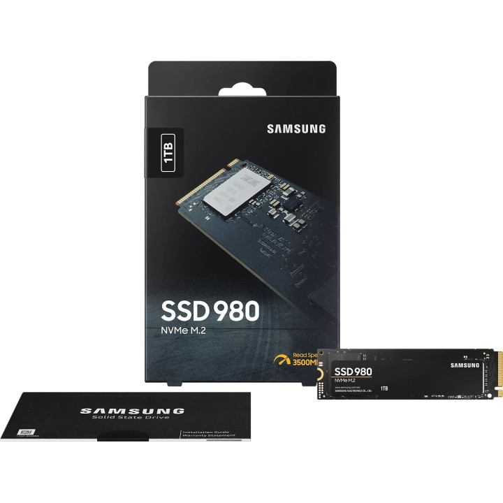 Dysk SSD Samsung 980 1 TB M.2 2280 PCI-E x4 Gen3 NVMe (MZ-V8V1T0BW)