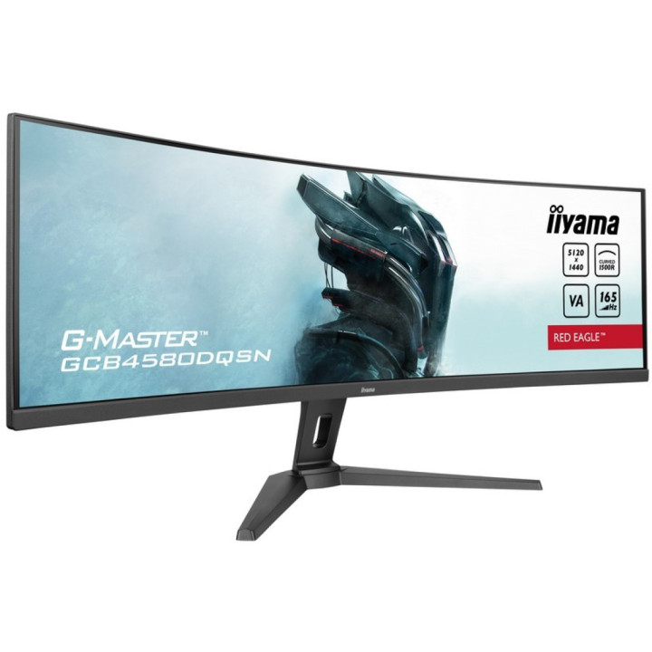 Monitor iiyama G- Master GCB4580DQSN- B1 Red Eagle - 45'' | 5120 x 1440 | VA | 165Hz