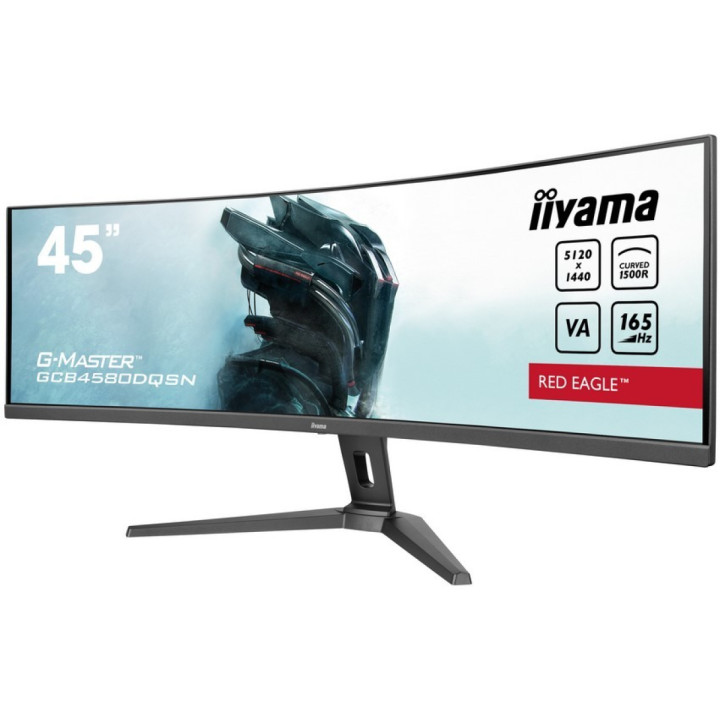 Monitor iiyama G- Master GCB4580DQSN- B1 Red Eagle - 45'' | 5120 x 1440 | VA | 165Hz