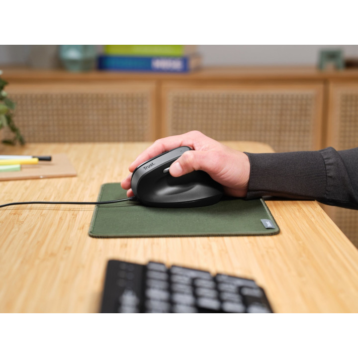 Mysz TRUST BAYO II ERGONOMIC MOUSE BLK (25144)