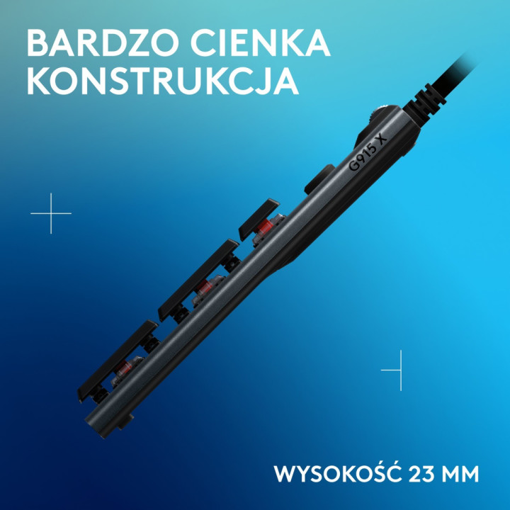 Logitech G915 X Tactile Przewodowa