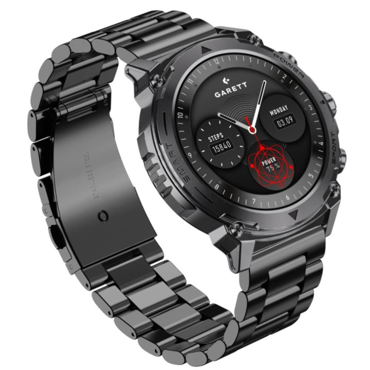 Garett Atom Czarny stalowy