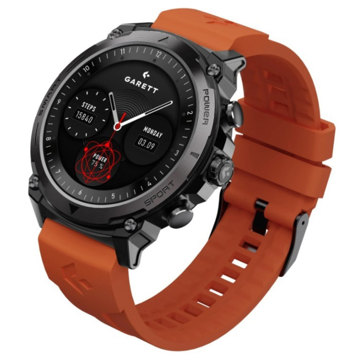 Garett Atom Czarny stalowy