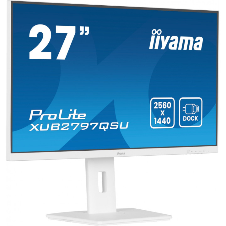 iiyama XUB2797QSU-W2 - 27'' | IPS | QHD | 4 ms | 75 Hz | Height adjust, Flicker-free