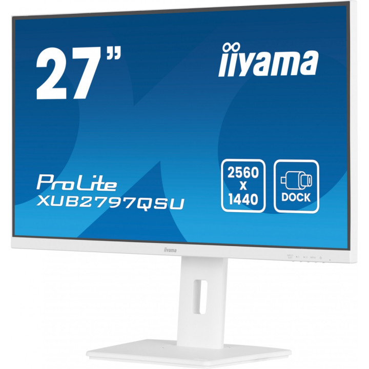 iiyama XUB2797QSU-W2 - 27'' | IPS | QHD | 4 ms | 75 Hz | Height adjust, Flicker-free