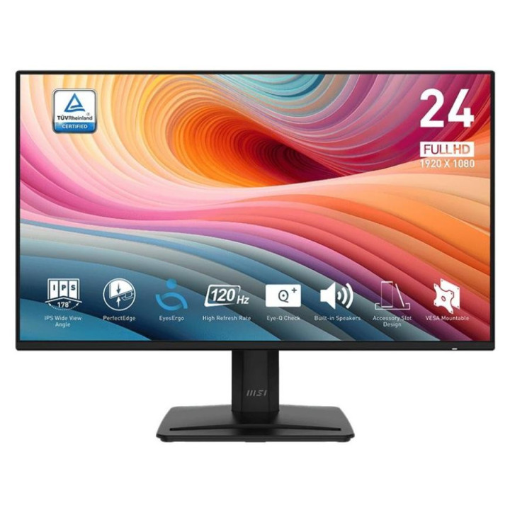 Monitor Komputerowy MSI PRO MP242A E2 - 23.8'' | IPS | Full HD | 4ms | 120Hz