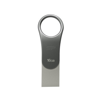 Pendrive Silicon Power Mobile C80 16GB USB 3.1/Type-C Silver