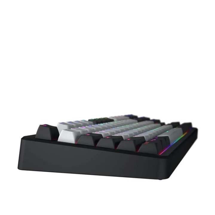 Klawiatura dla graczy Hator Rockfall 3 TKL Wireless mechaniczna czarna (klawisze czarno-białe)