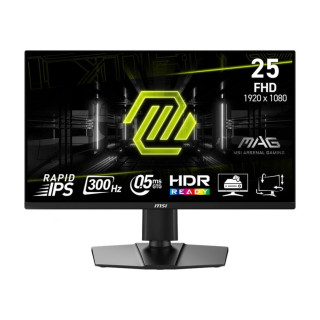 MSI MAG 255PXF - 24.5'' | Rapid IPS | Full HD | 0.5ms | 300Hz