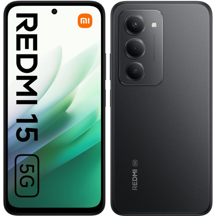 Smartfon Xiaomi Redmi 15 5G 4/128GB Czarny