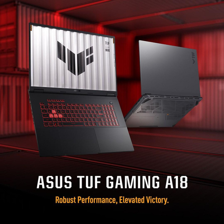 Laptop ASUS TUF Gaming A18 FA808UM-S9058 R7 260 18" 2.5K 240Hz 16GB 512SSD RTX5060 DLSS 4