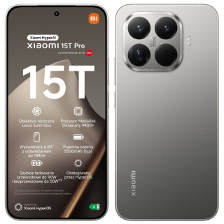 Smartfon Xiaomi 15T Pro 12/512GB Gray