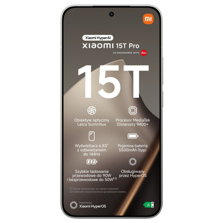 Smartfon Xiaomi 15T Pro 12/512GB Gray