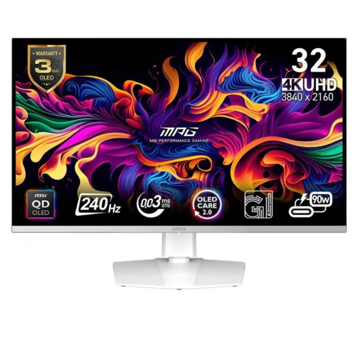 MSI MPG 321URXW - 240Hz | 4K | 31,5'' | QD OLED | 0,03ms