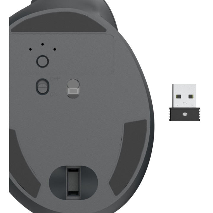 Hama EWM-500 czarna pionowa dla leworęcznych