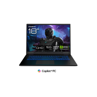 Laptop Gigabyte Gaming A18 3VHK3EEC94SH R7 260 18" WQXGA 165Hz 16GB 1000SSD RTX5060 DLSS 4 W11